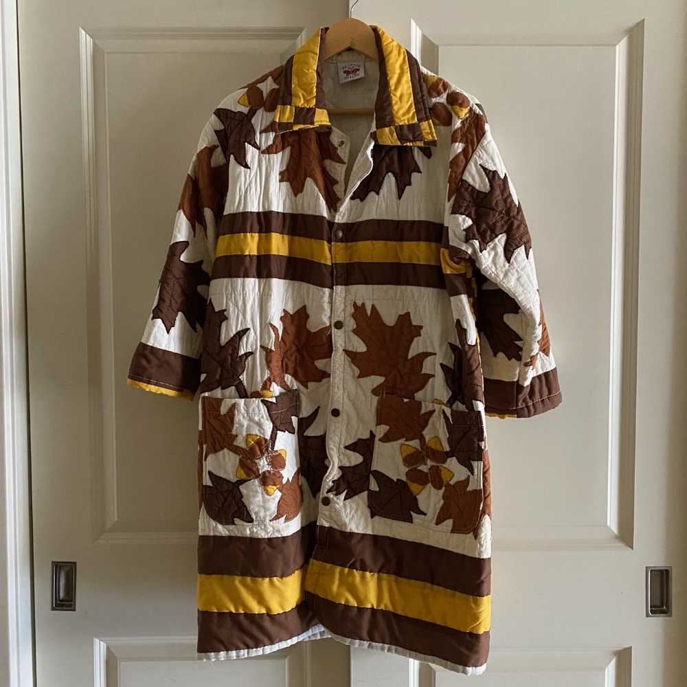 Psychic Outlaw quilt duster coat S/M